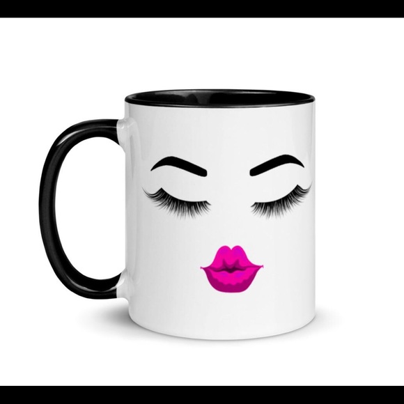 Lips and Lashes Mug - Picture 2 of 4